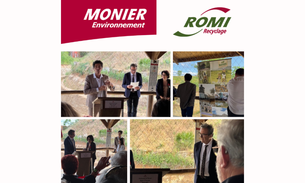 Remise de la Légion d’honneur à M. Pierre Gay : le Groupe MONIER Environnement soutient la protection de la biodiversité